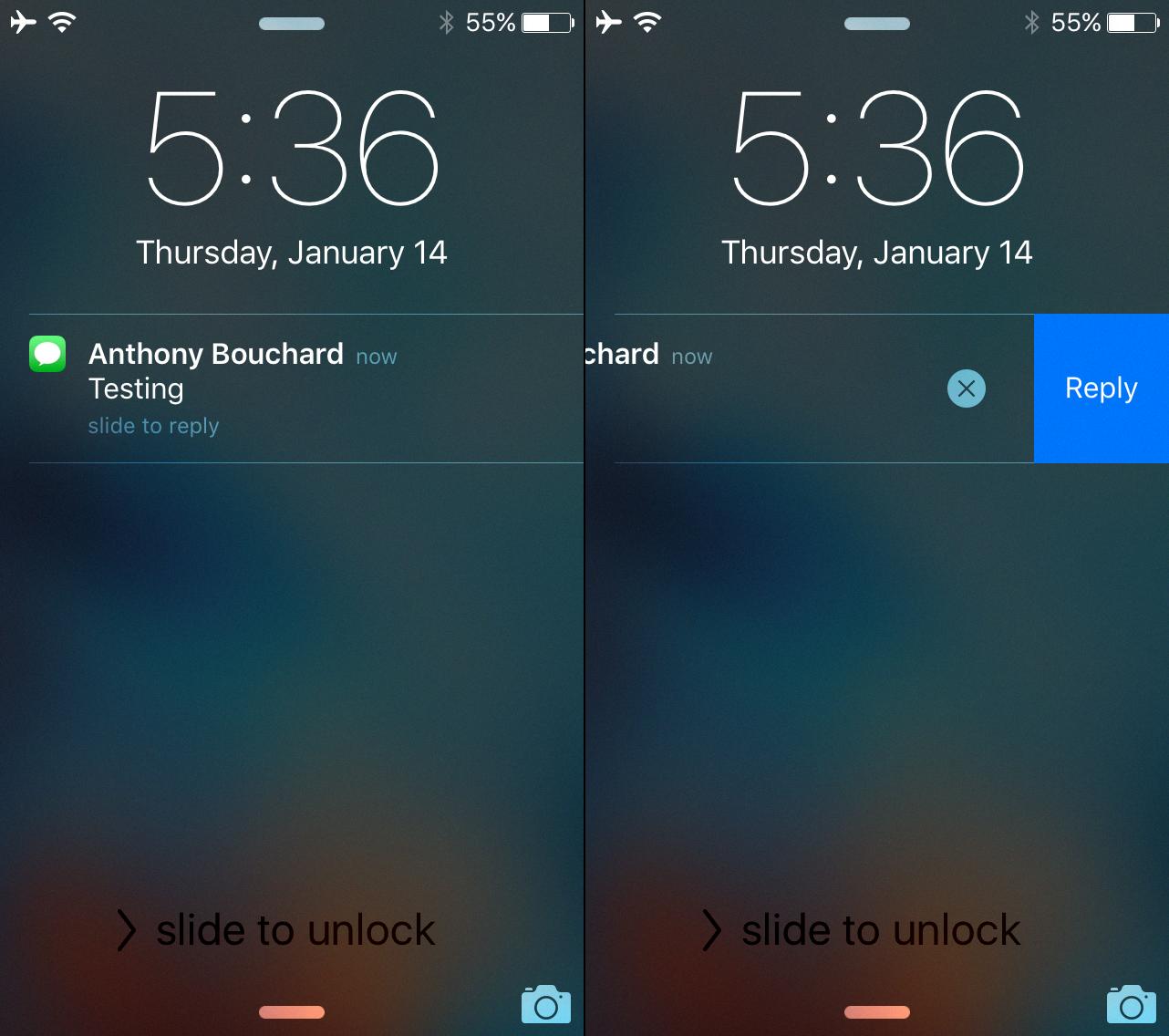 how to keep notifications on lock screen after unlocking iphone