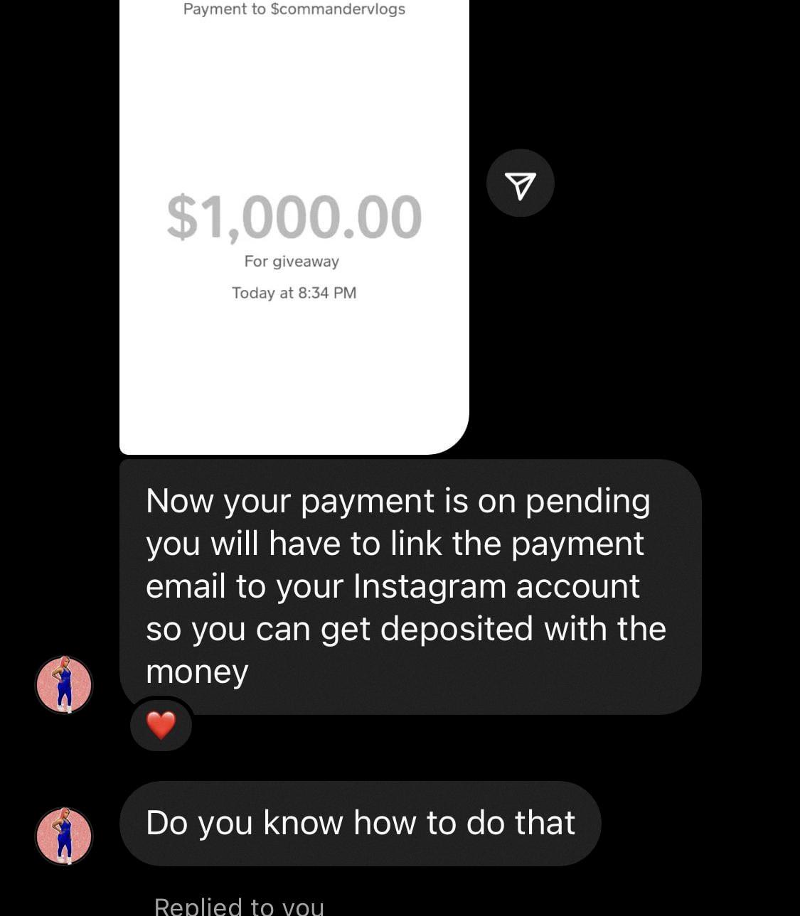 how to link your cash app to instagram