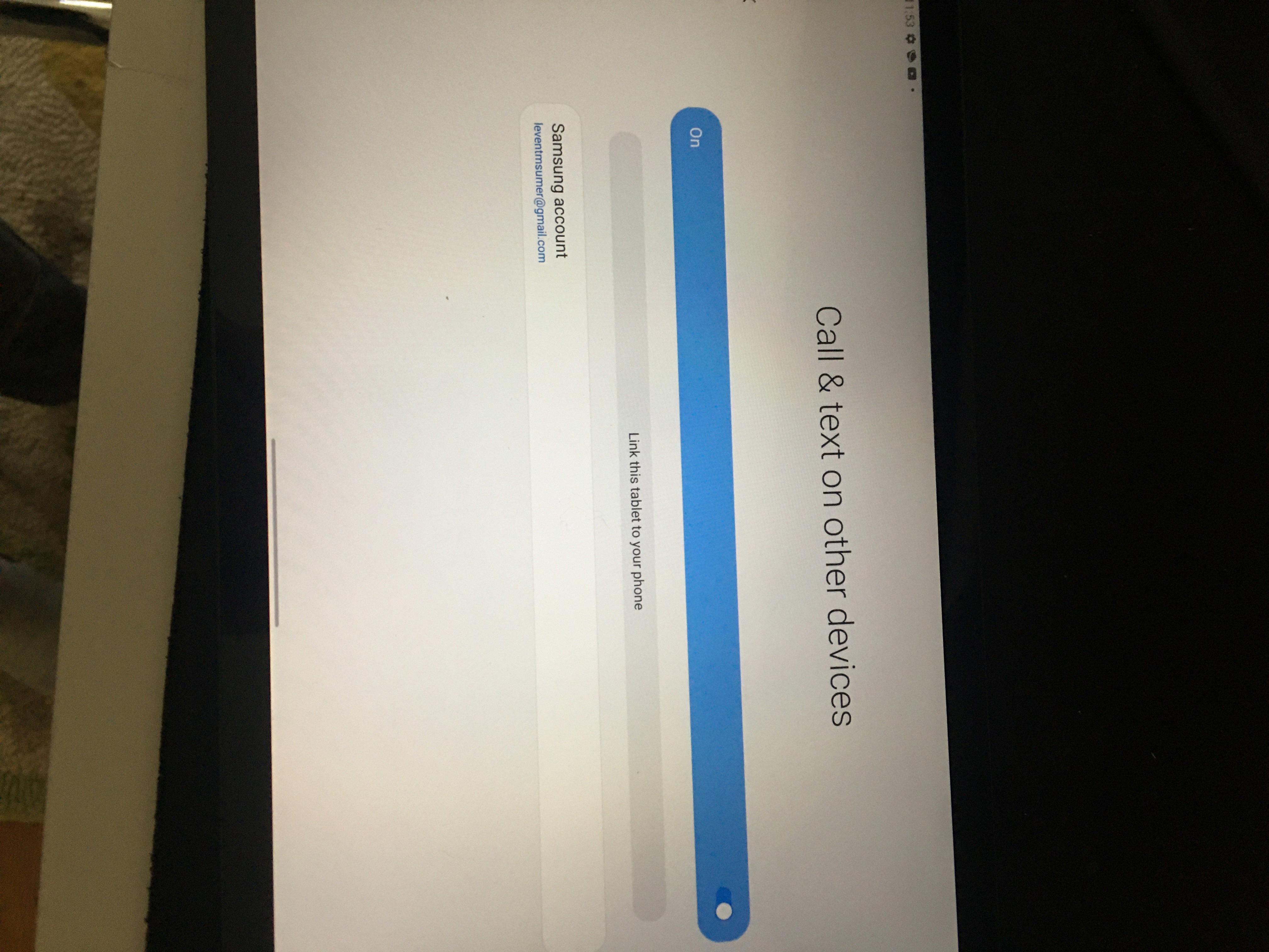 how to link your tablet to your phone