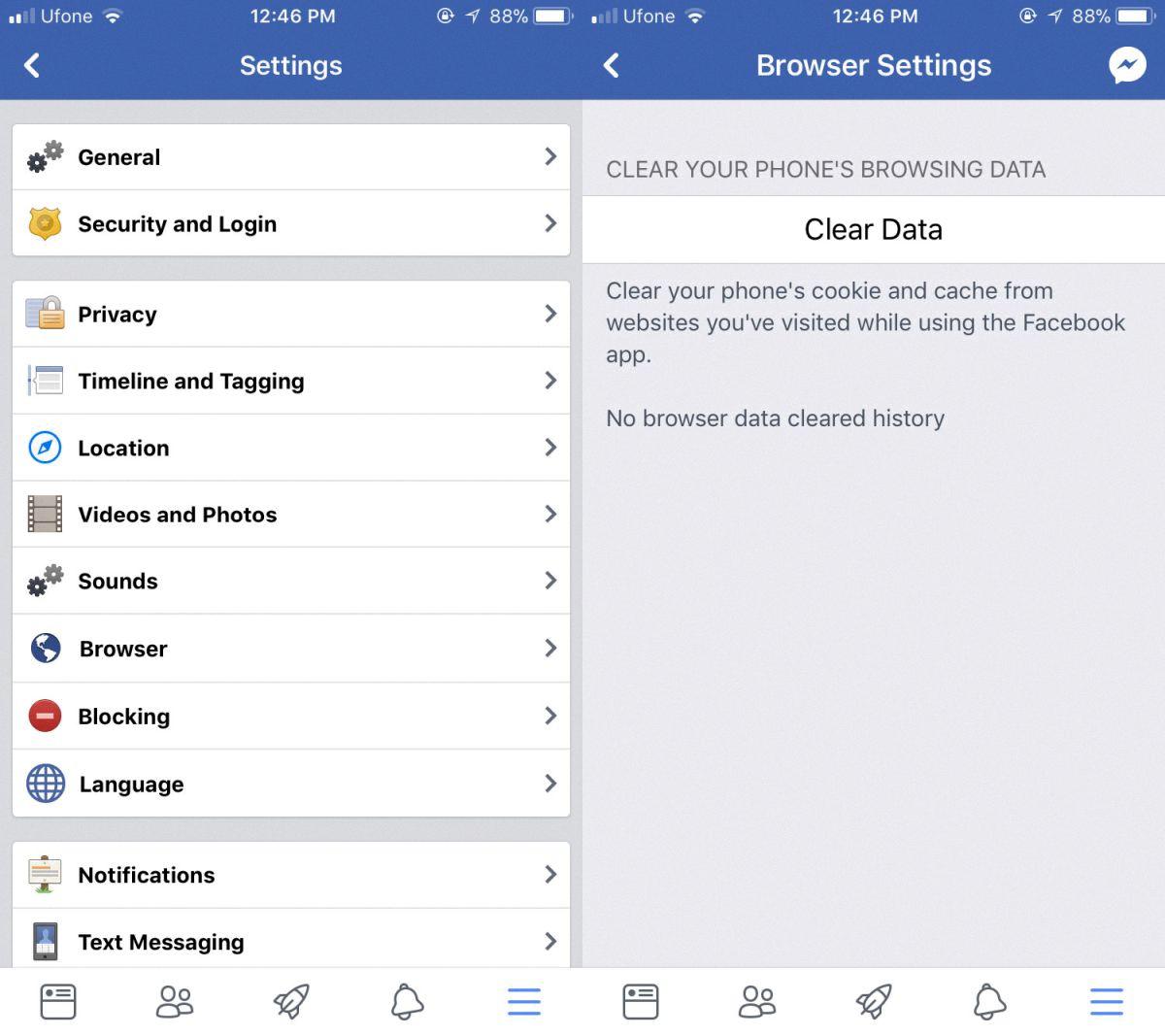 how to open facebook zip file in android