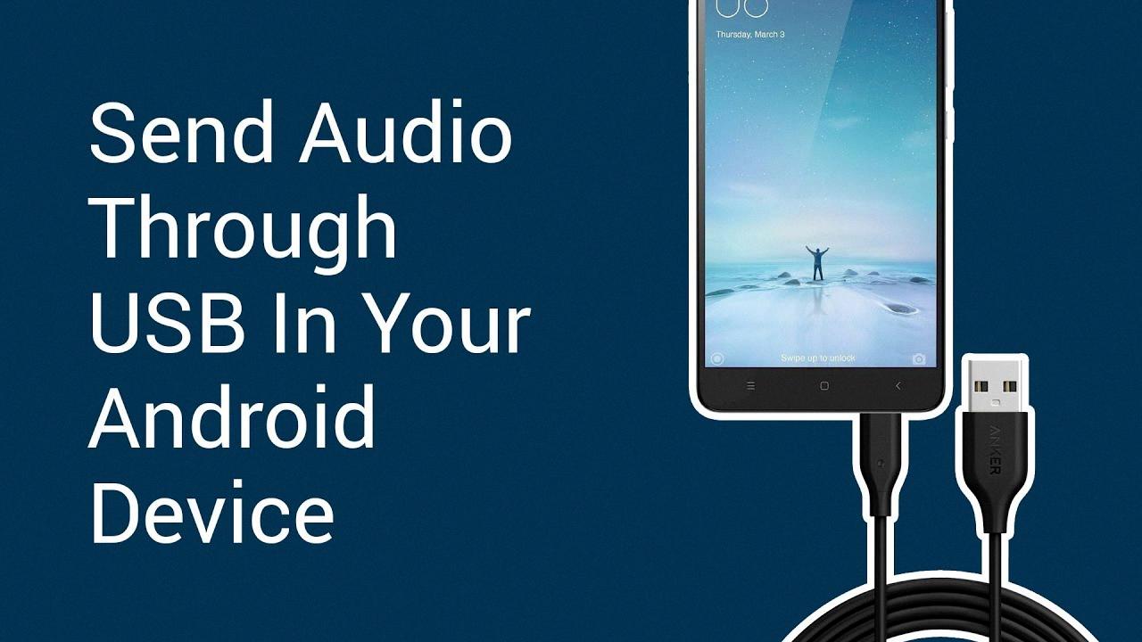 how to play music through usb on android phone
