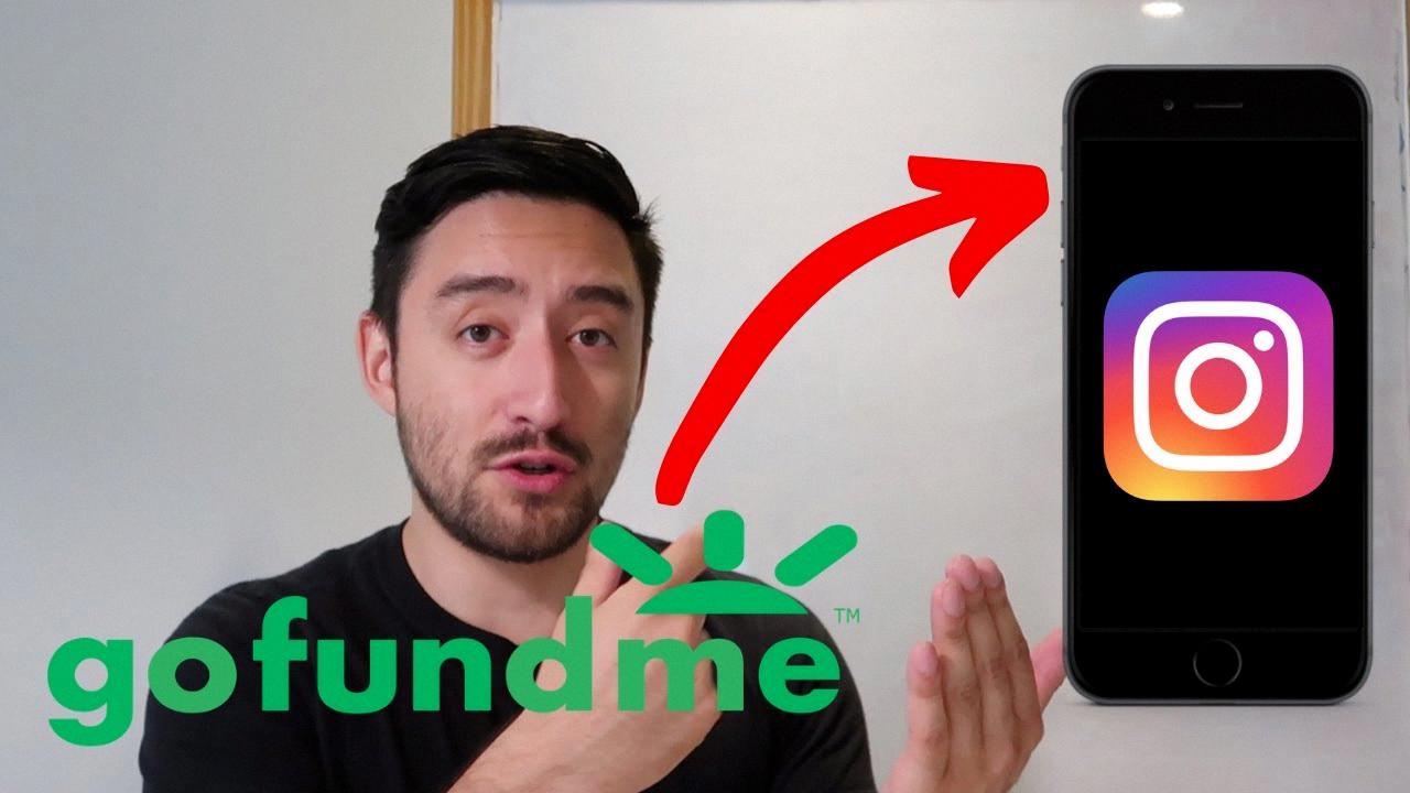 how to post gofundme on instagram