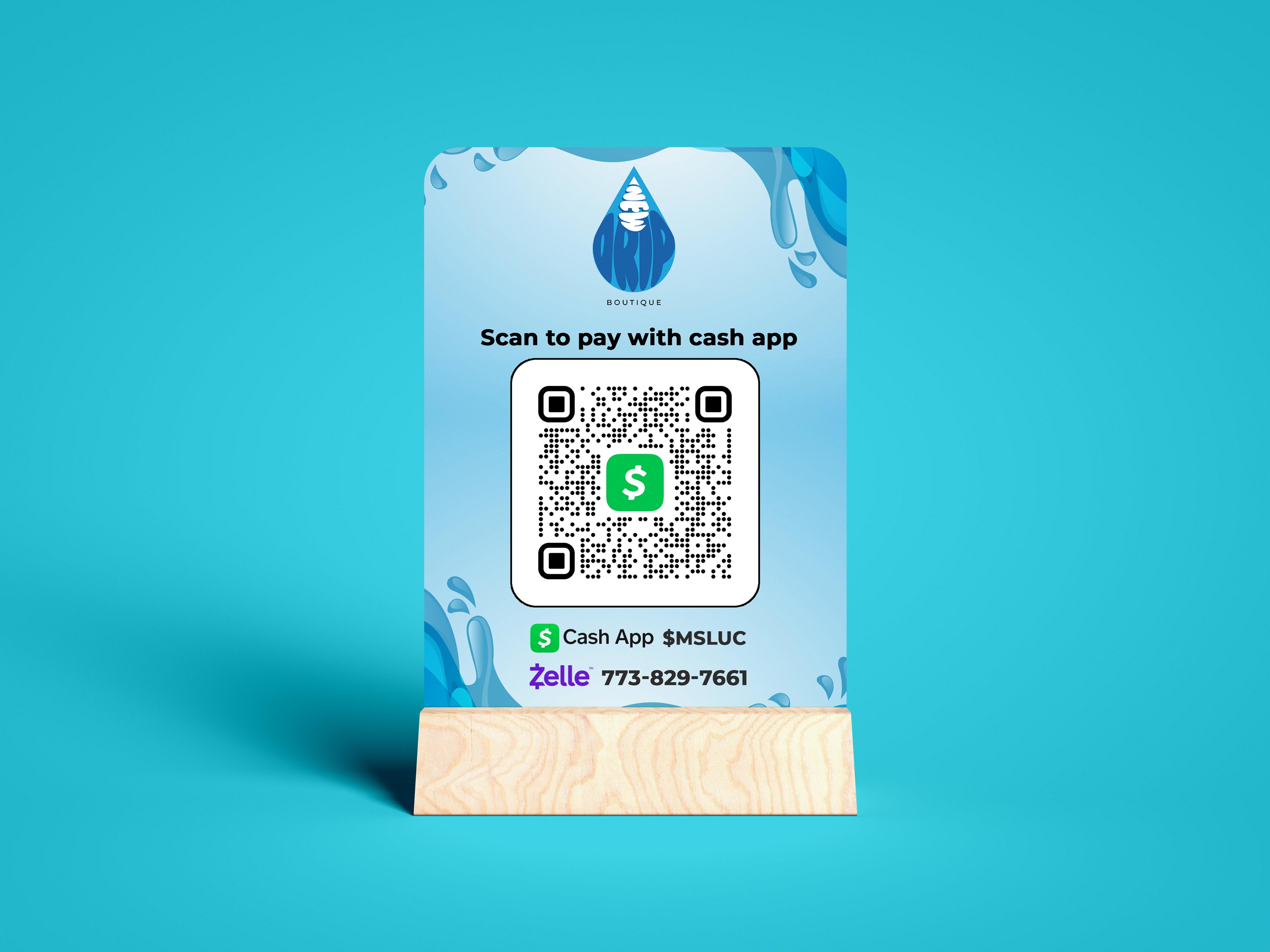 how to print cash app qr code