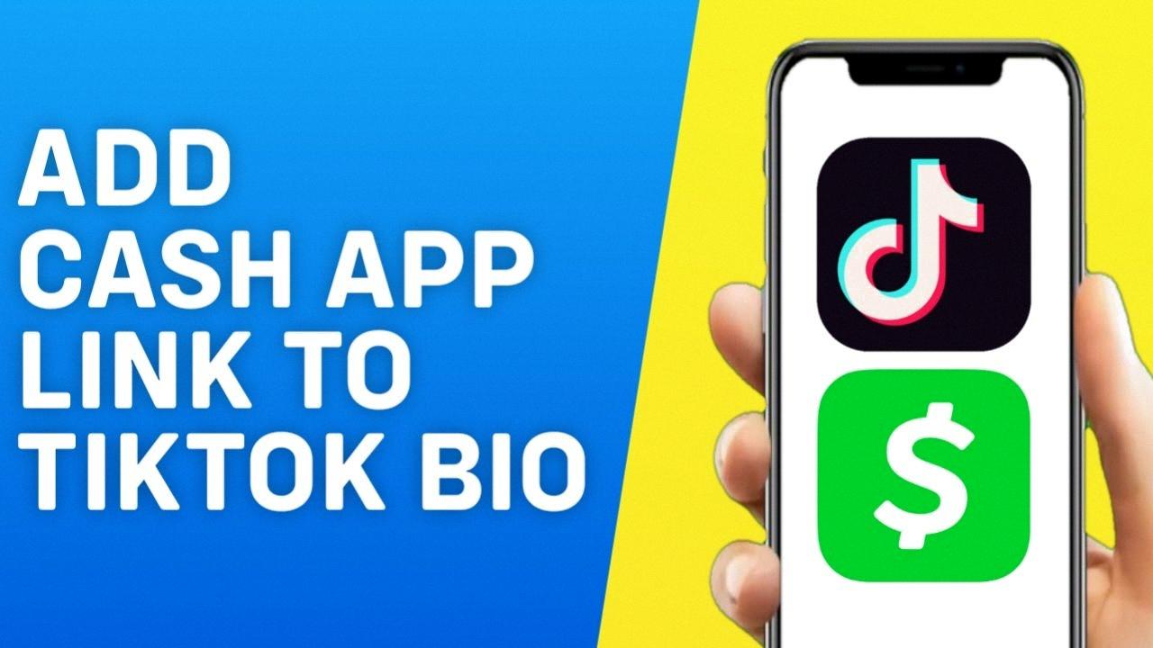how to put your cash app on tiktok