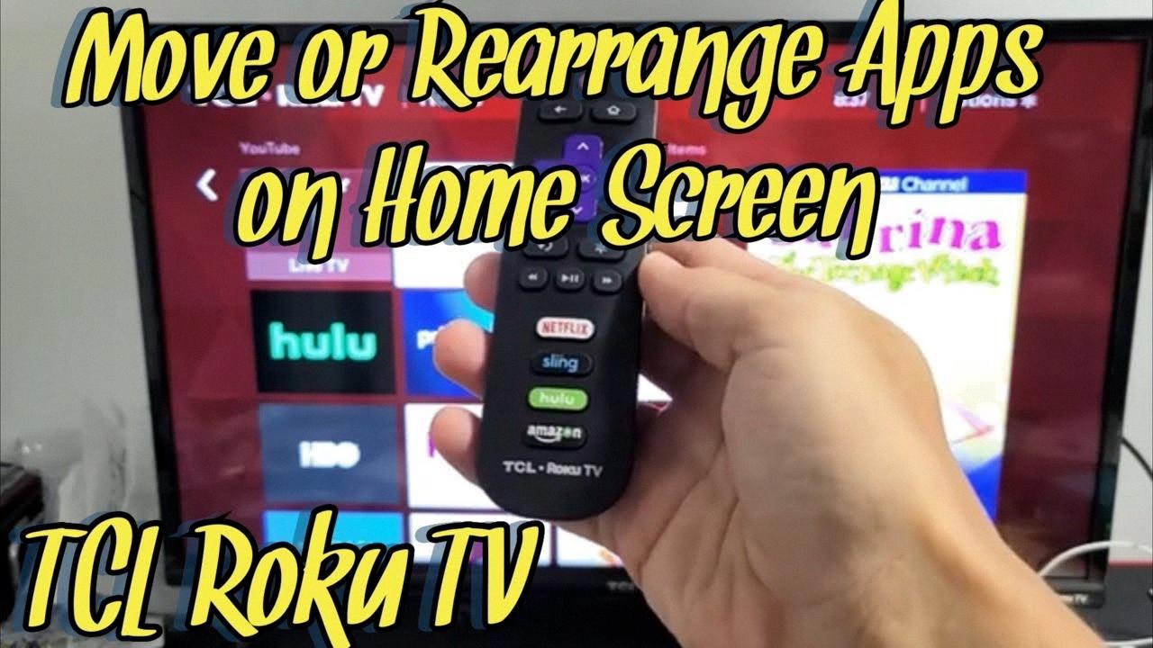 how to rearrange apps on samsung tv