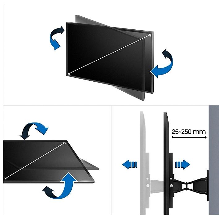 how to remove samsung tv from wall mount