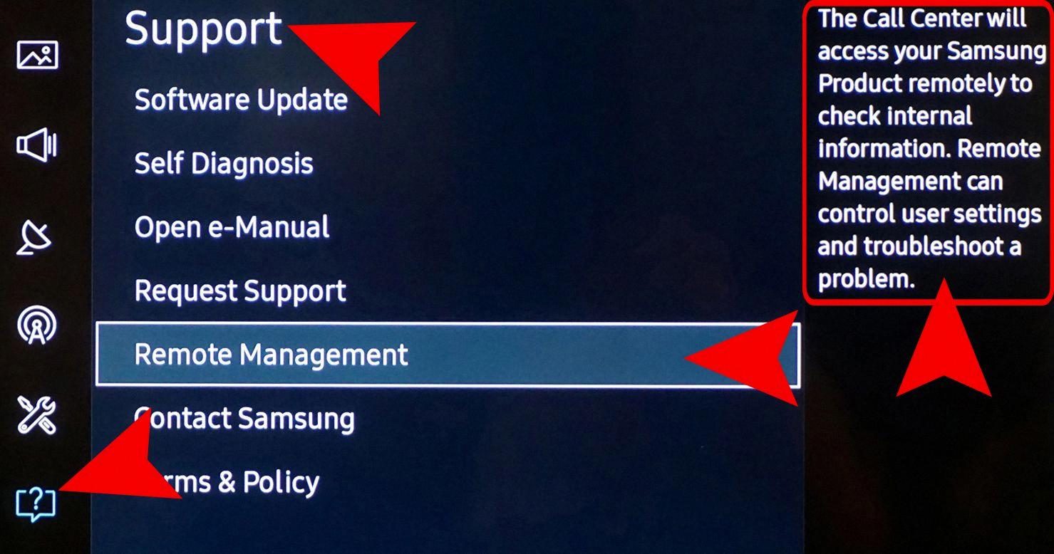 how to reset network settings on samsung tv