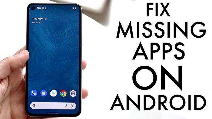 how to restore missing apps on android