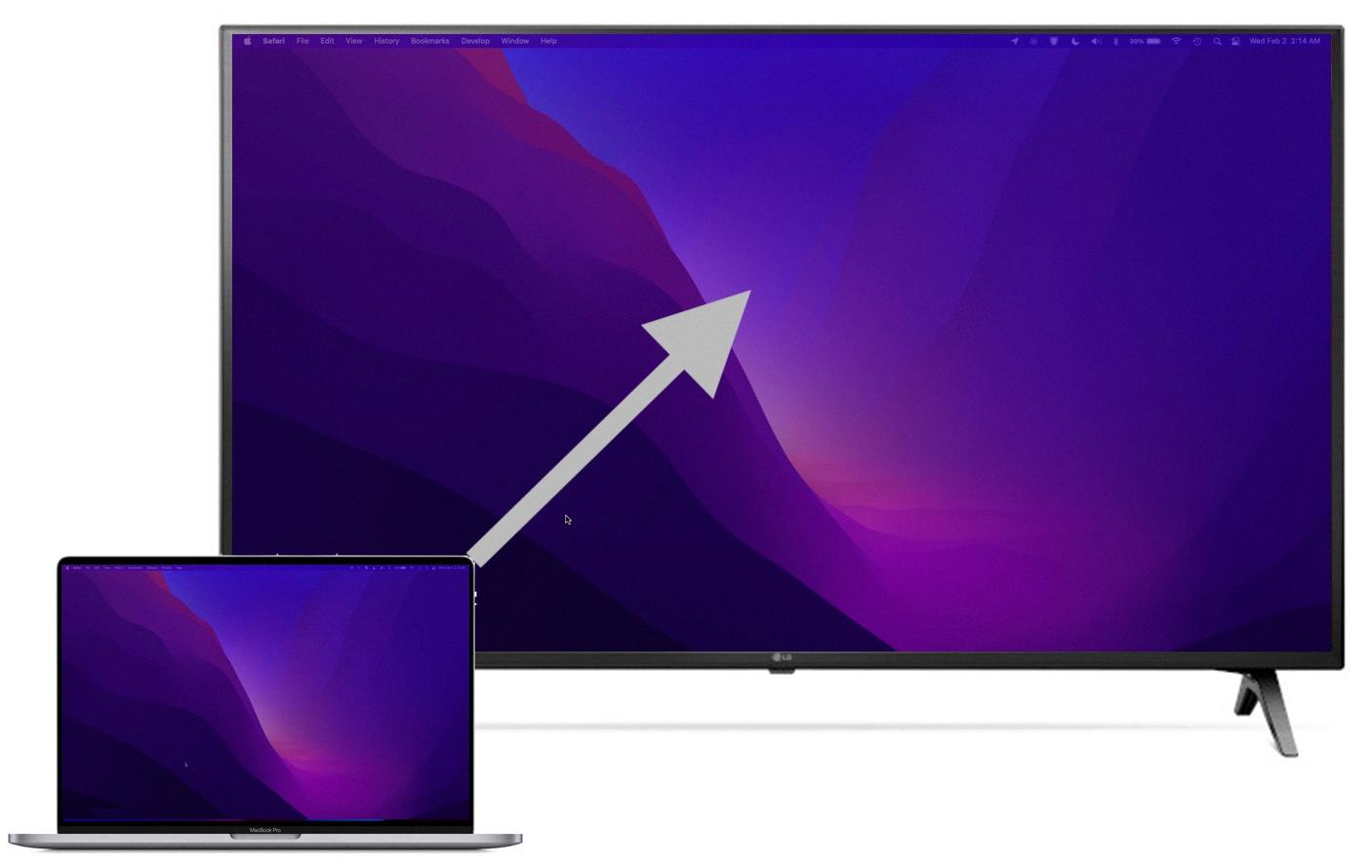 how to screen mirror mac to samsung tv