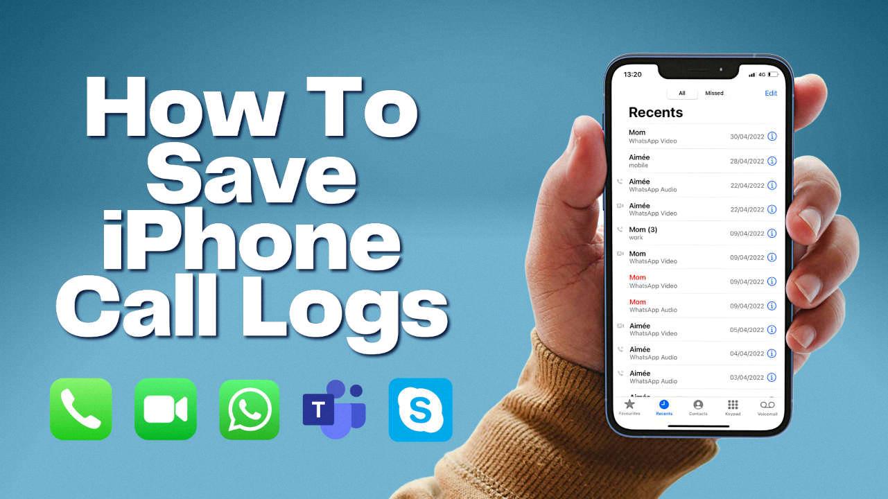 how to see all calls on iphone