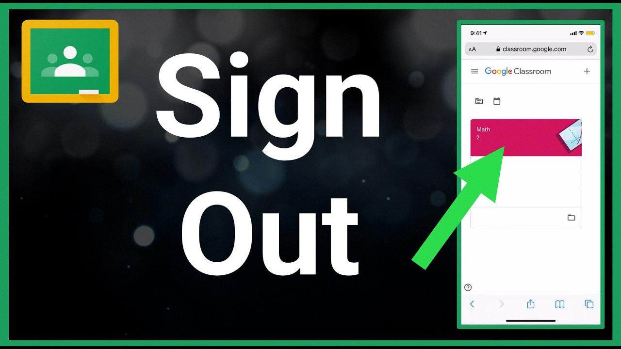 how to sign out of google photos