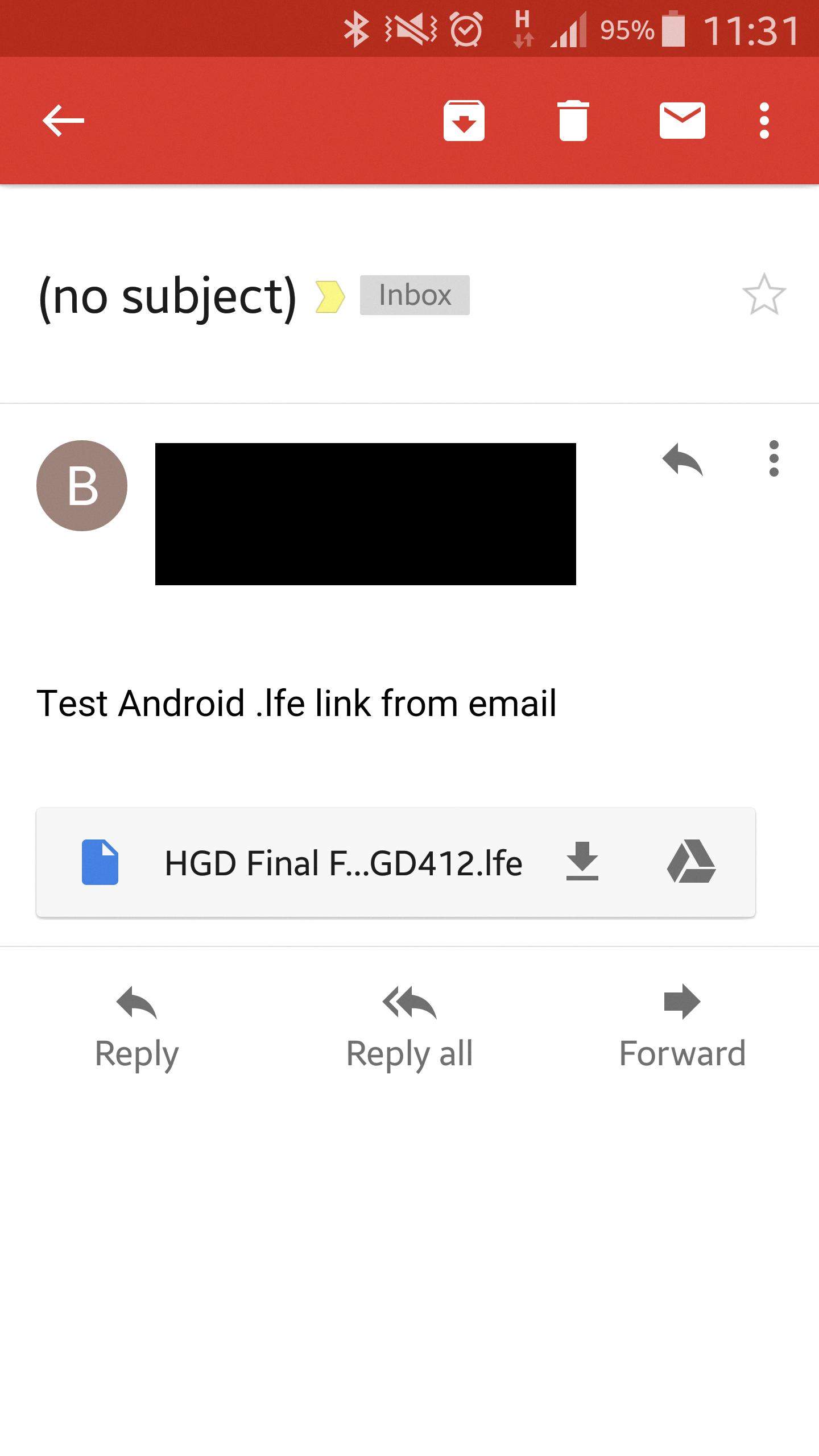 how to sync email on android