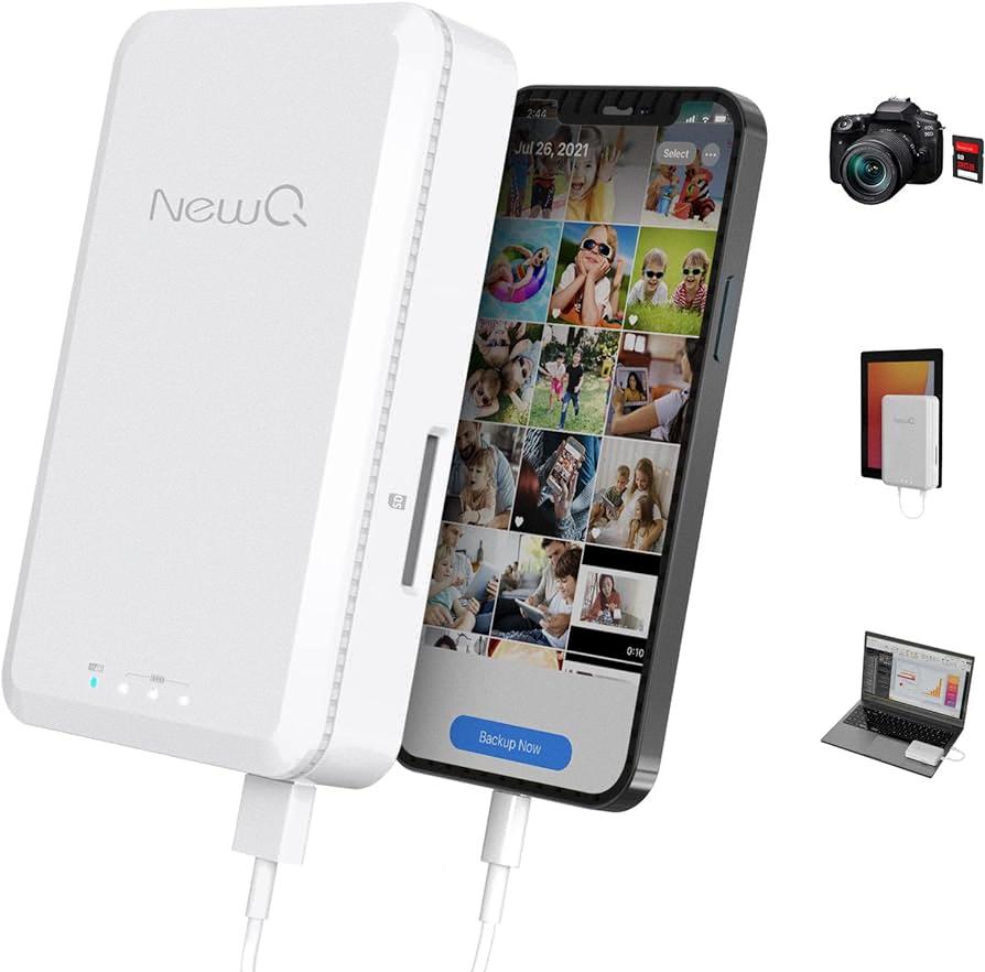 how to transfer photos from android to external hard drive