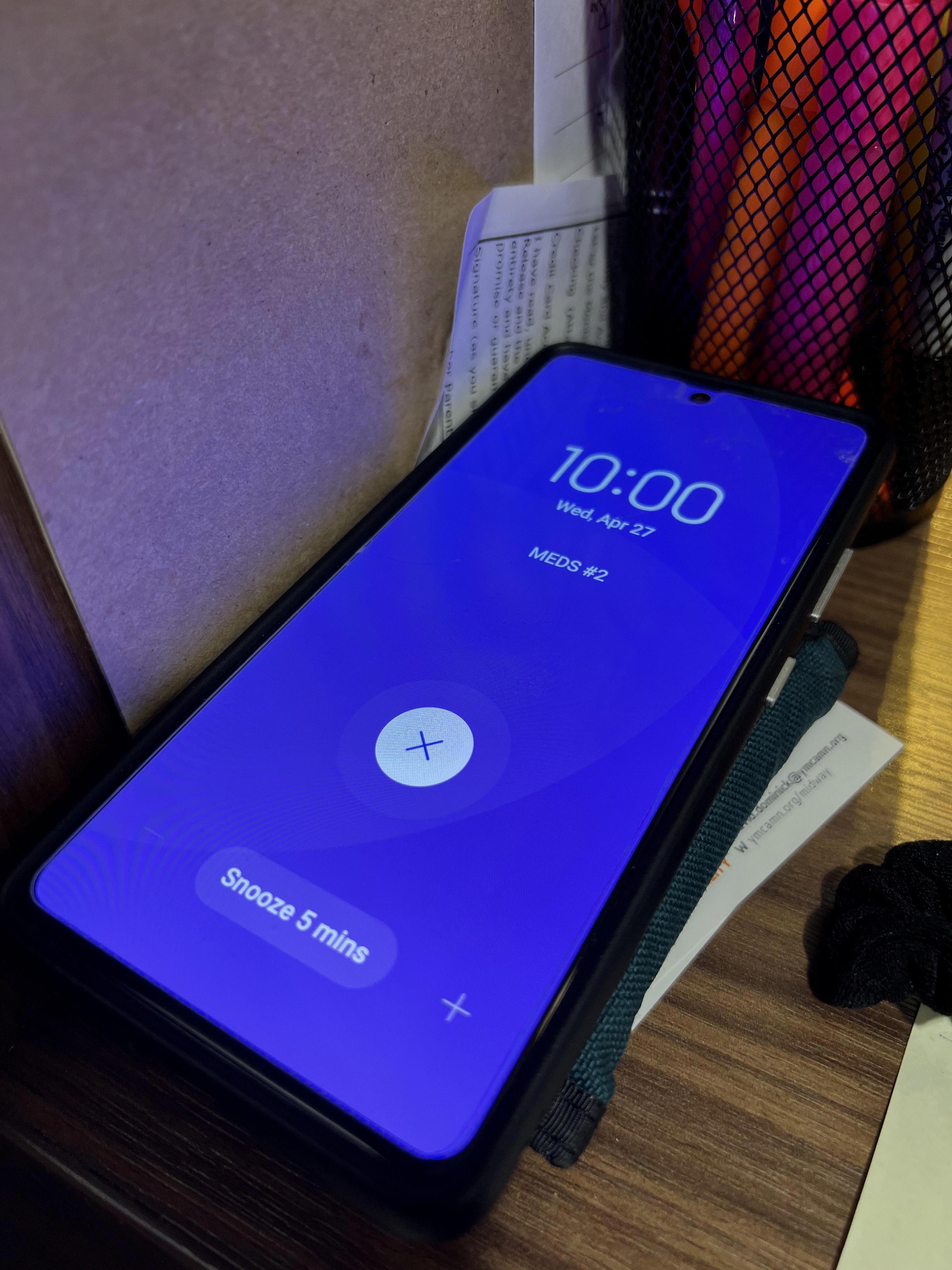 how to turn off alarm without unlocking phone