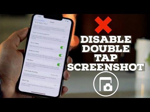 how to turn off screenshot on iphone