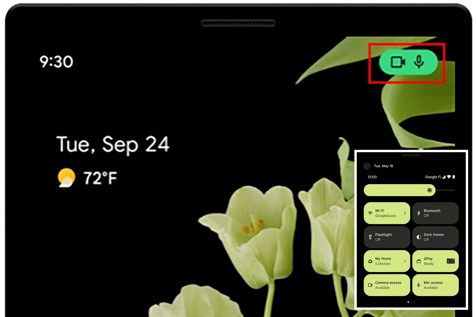 how to turn on microphone on android
