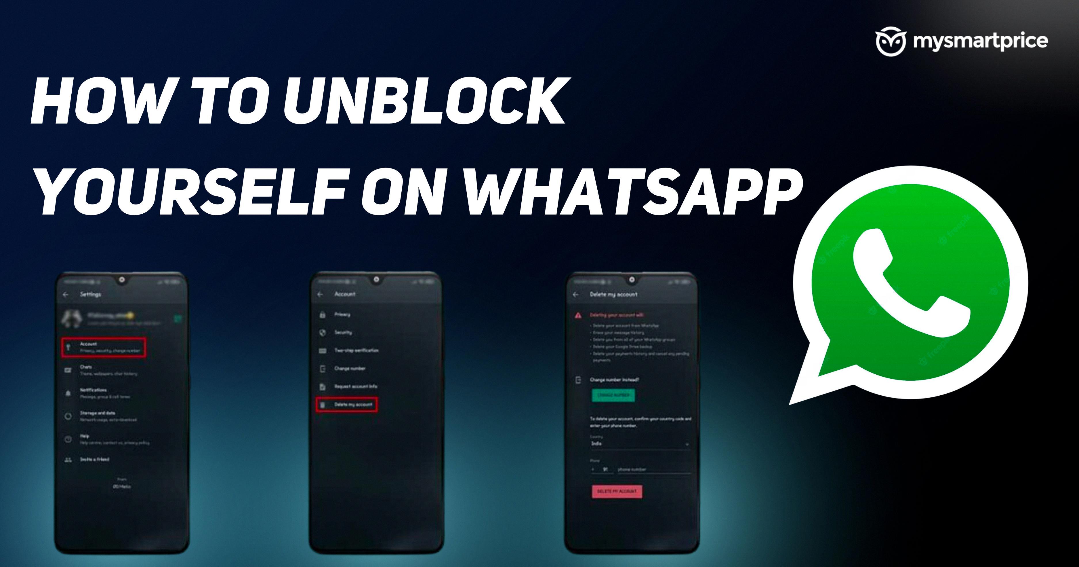 how to unblock yourself from someone