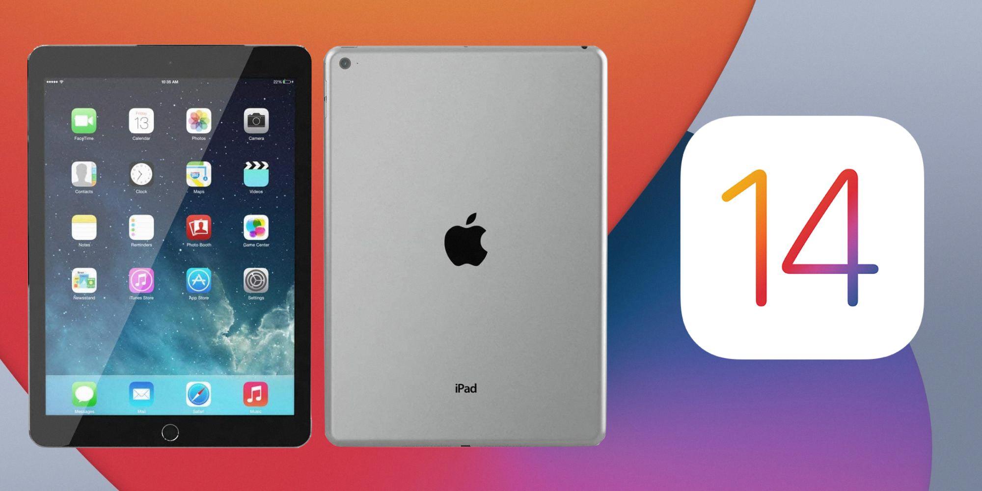 how to update an old ipad to ios 14