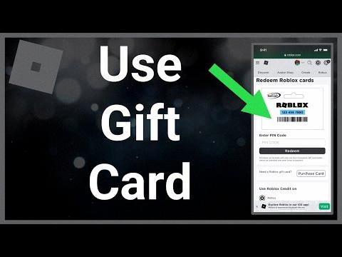 how to use a roblox gift card on iphone