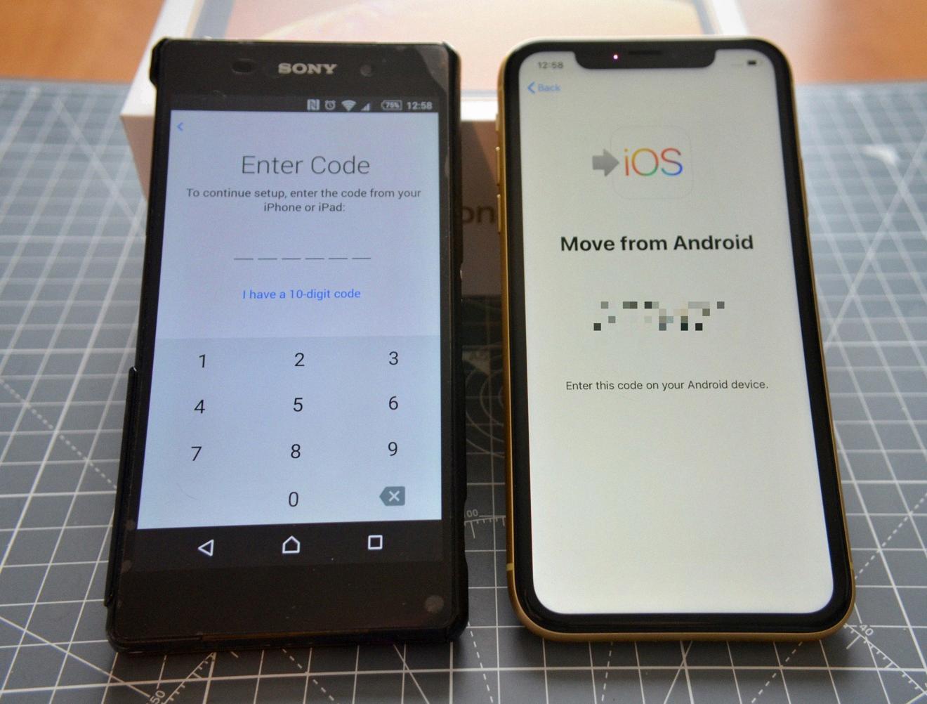 ios setup assistant code