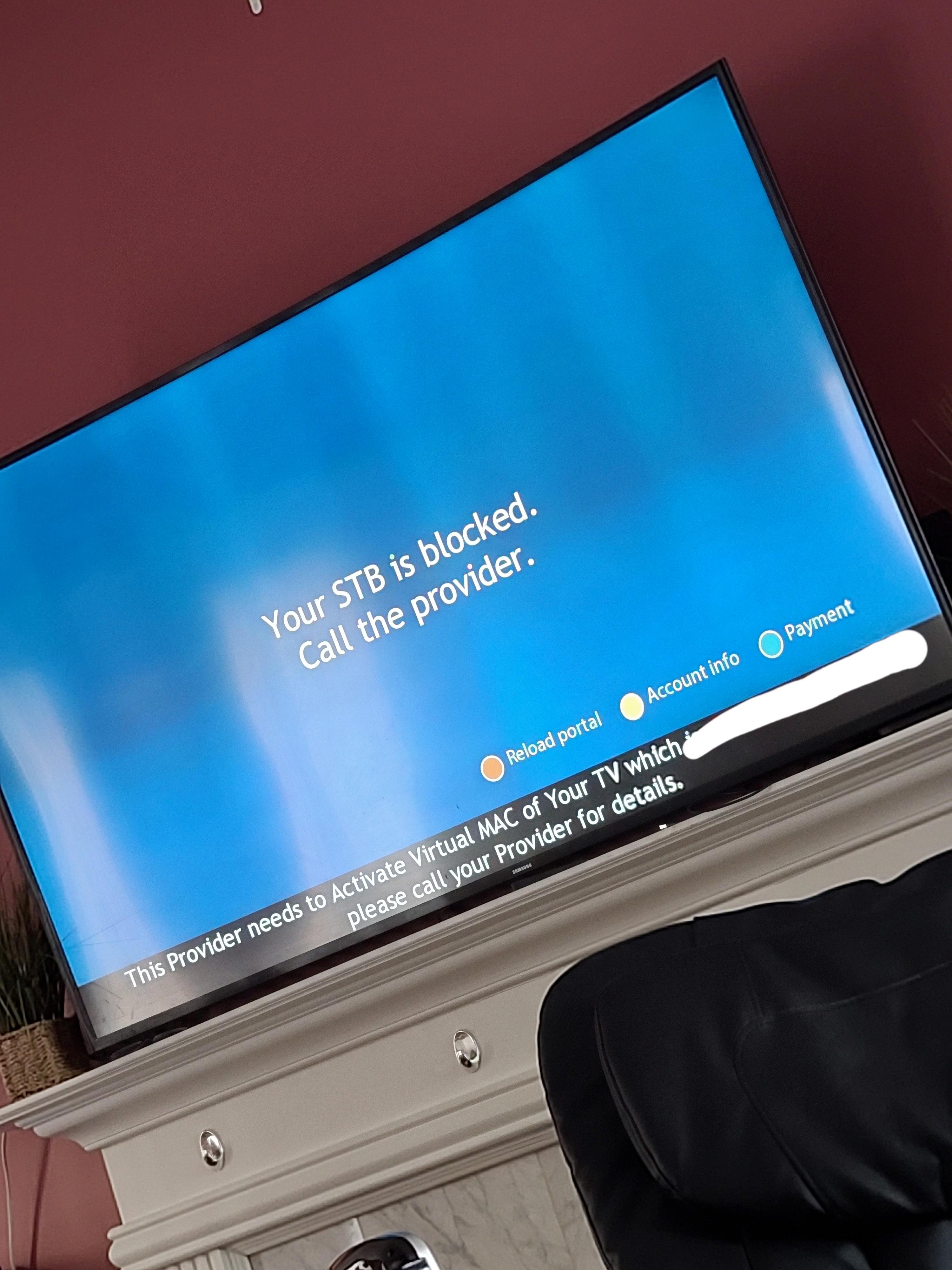 iptv being blocked