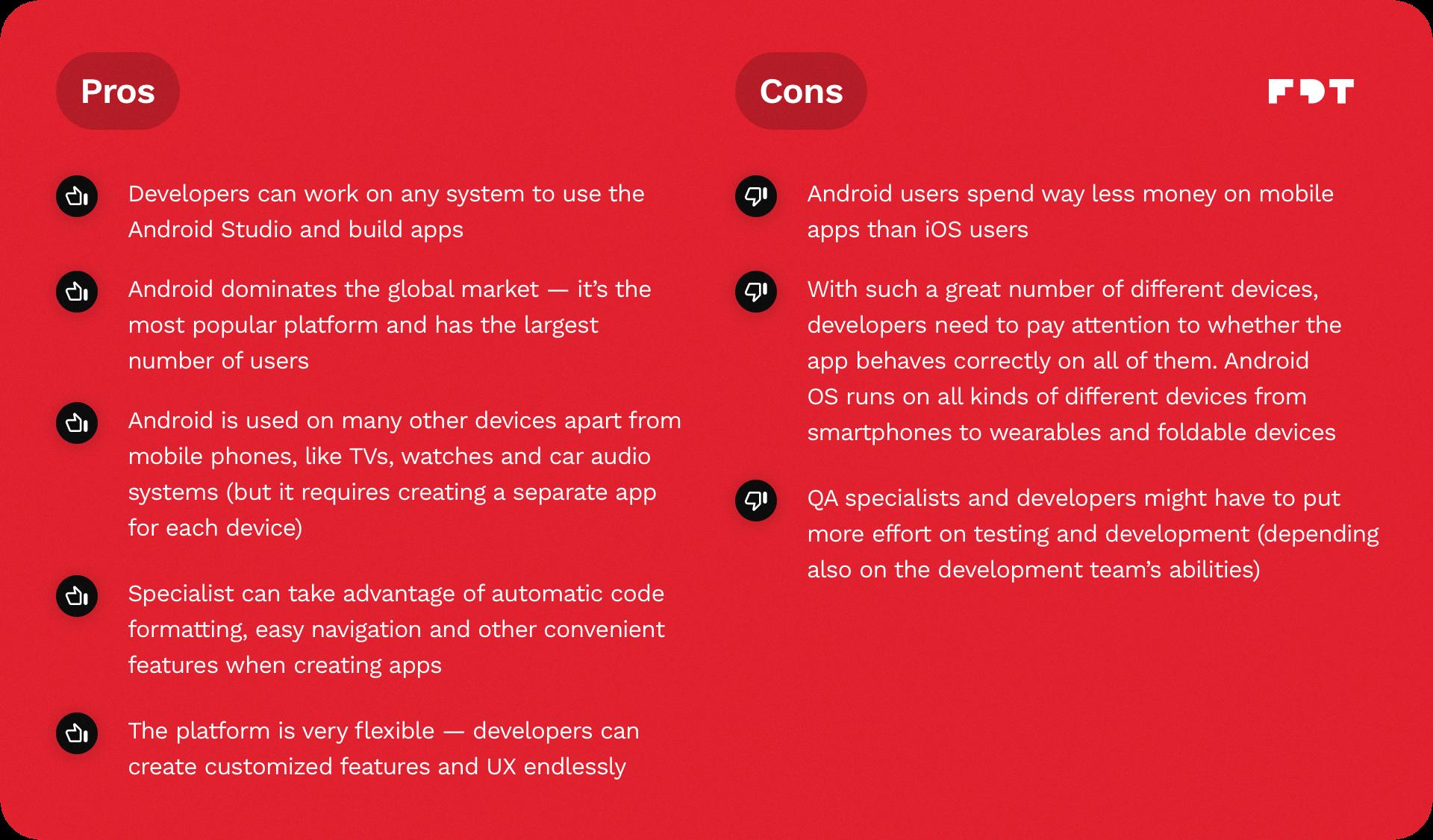 is ios app development easier than android