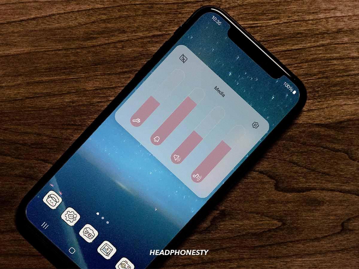 media sound not working android