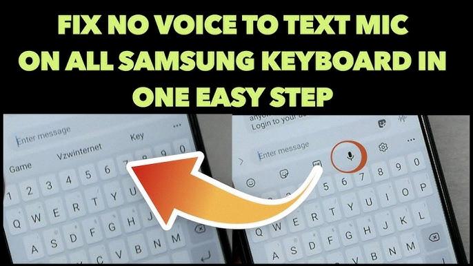 microphone missing from android keyboard