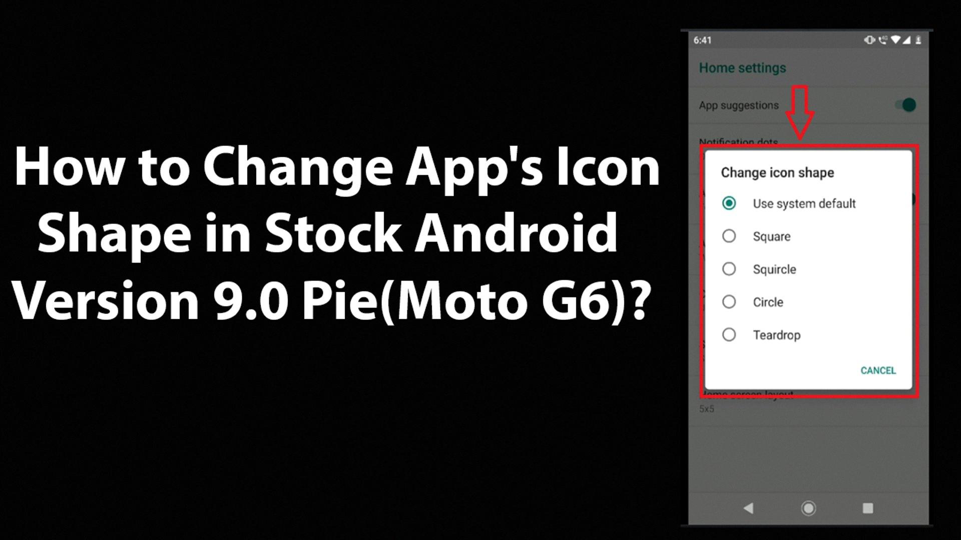 moto g5 android pie