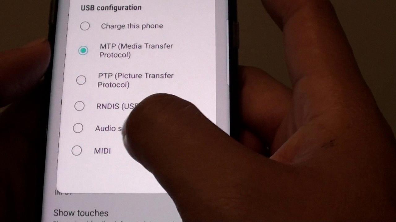 mtp mode android