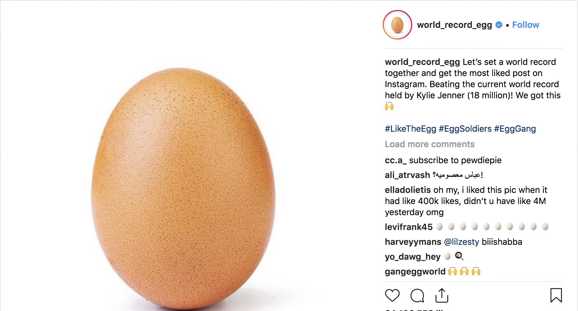 my most liked instagram post