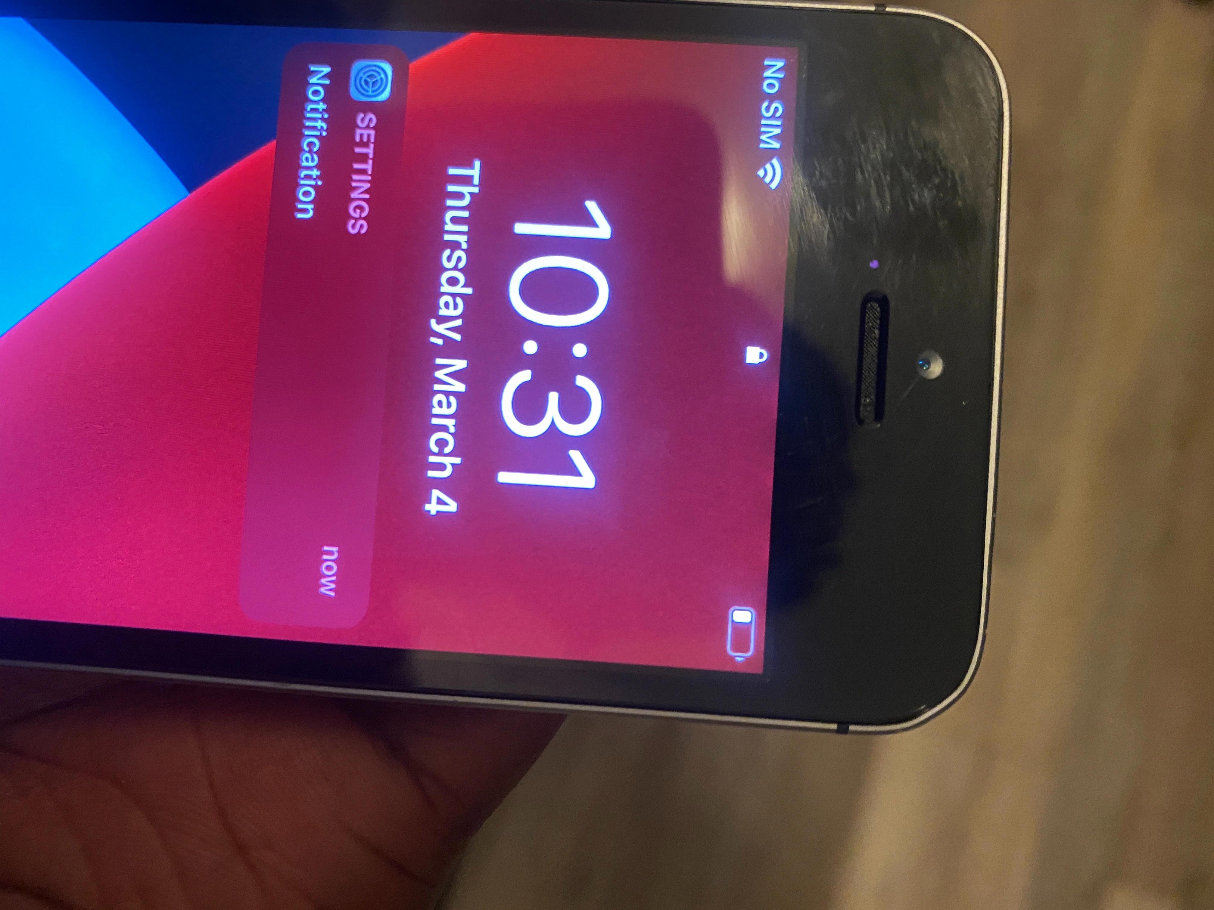 notification light on iphone 5s