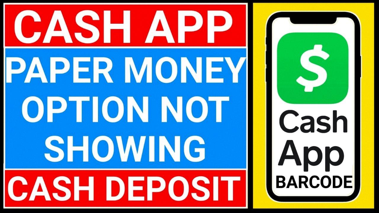 paper money cash app not showing up