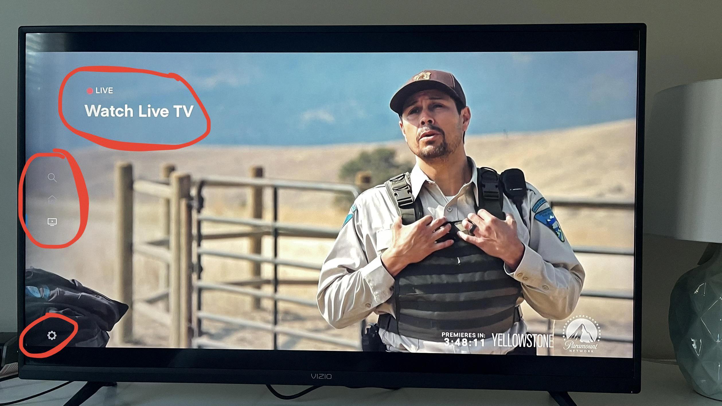 paramount network on samsung tv