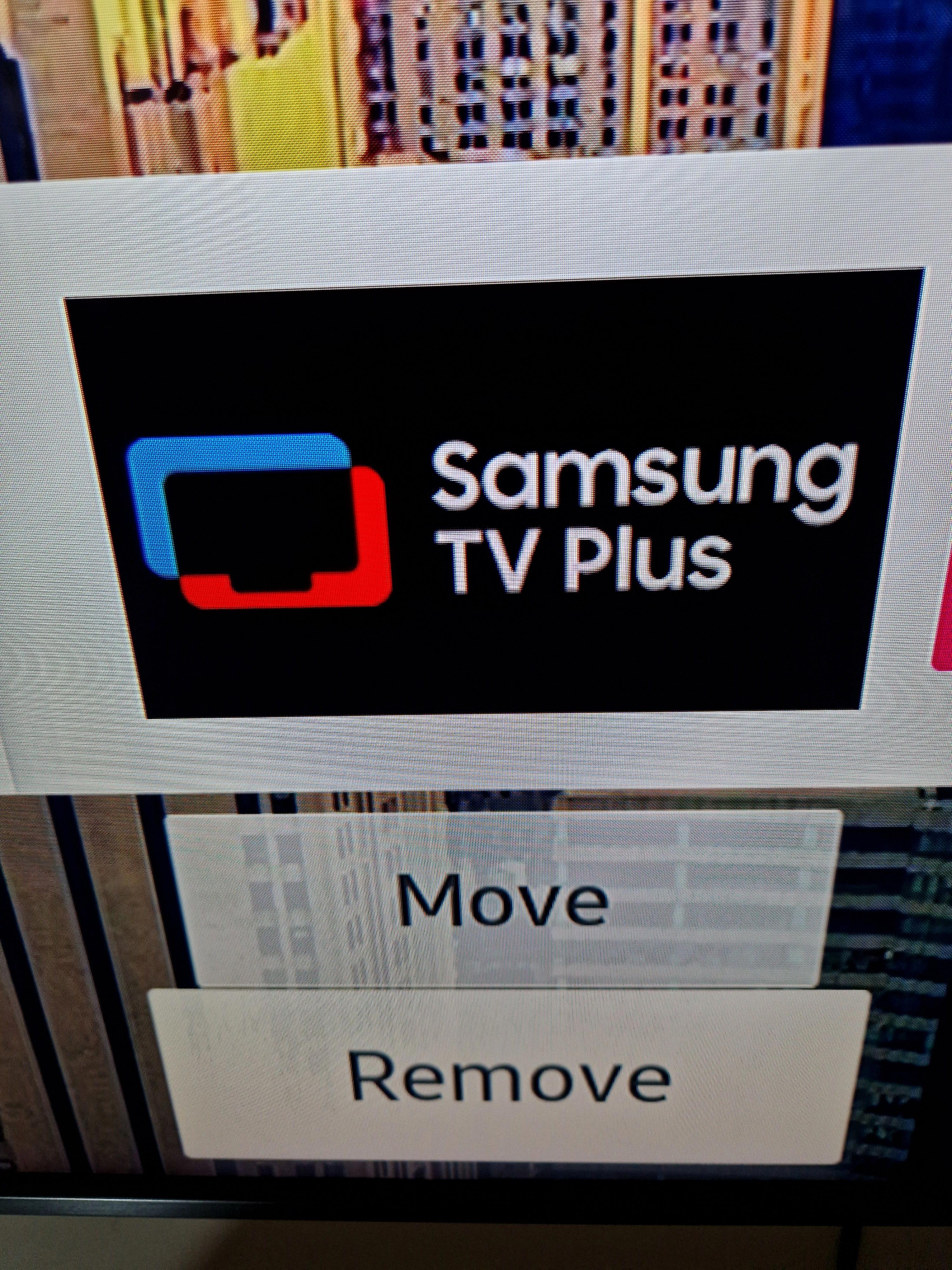 remove samsung tv plus