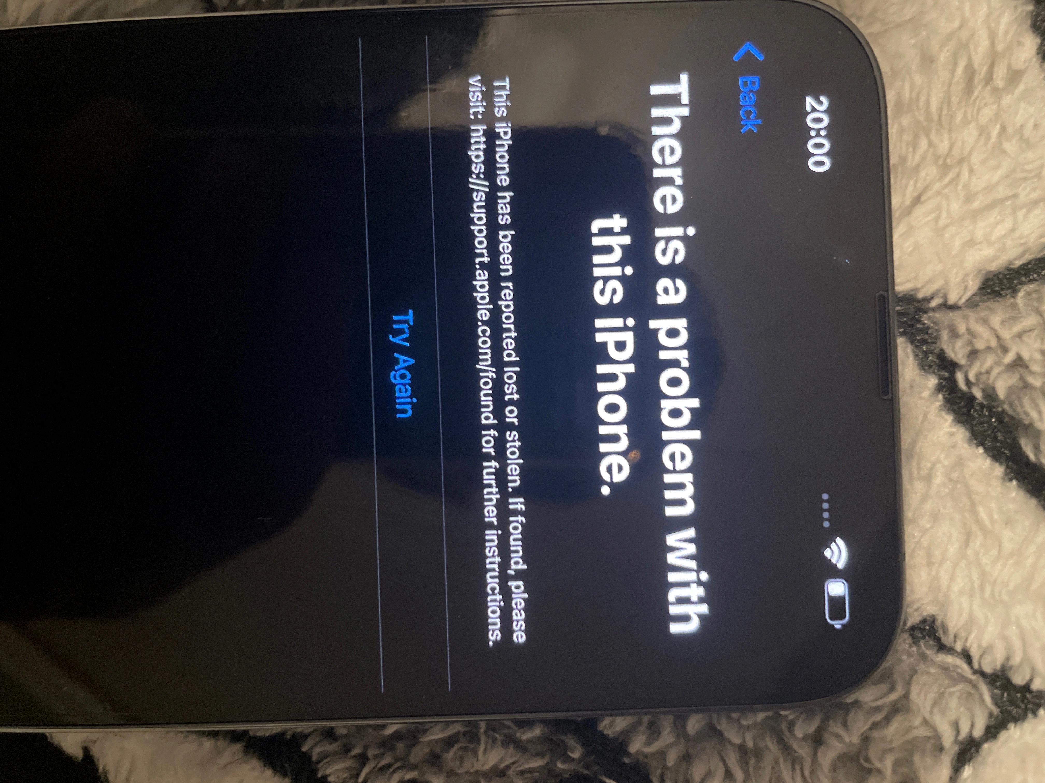 report stolen iphone