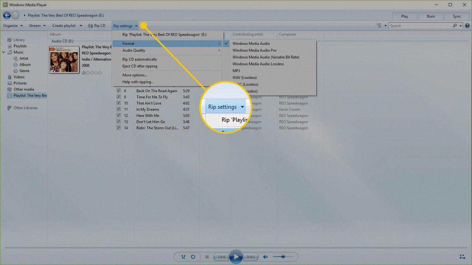 rip cd windows 10