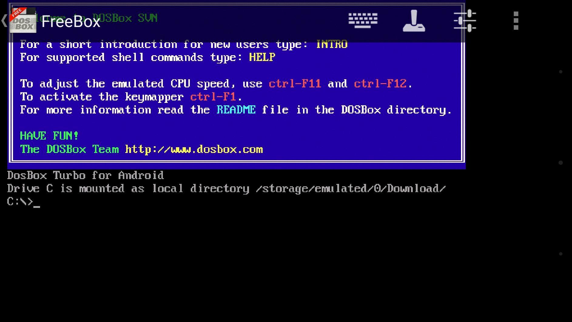 run exe on android