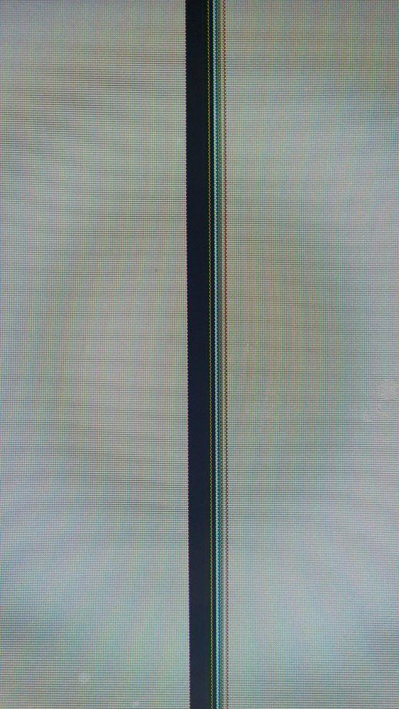 samsung black lines on tv