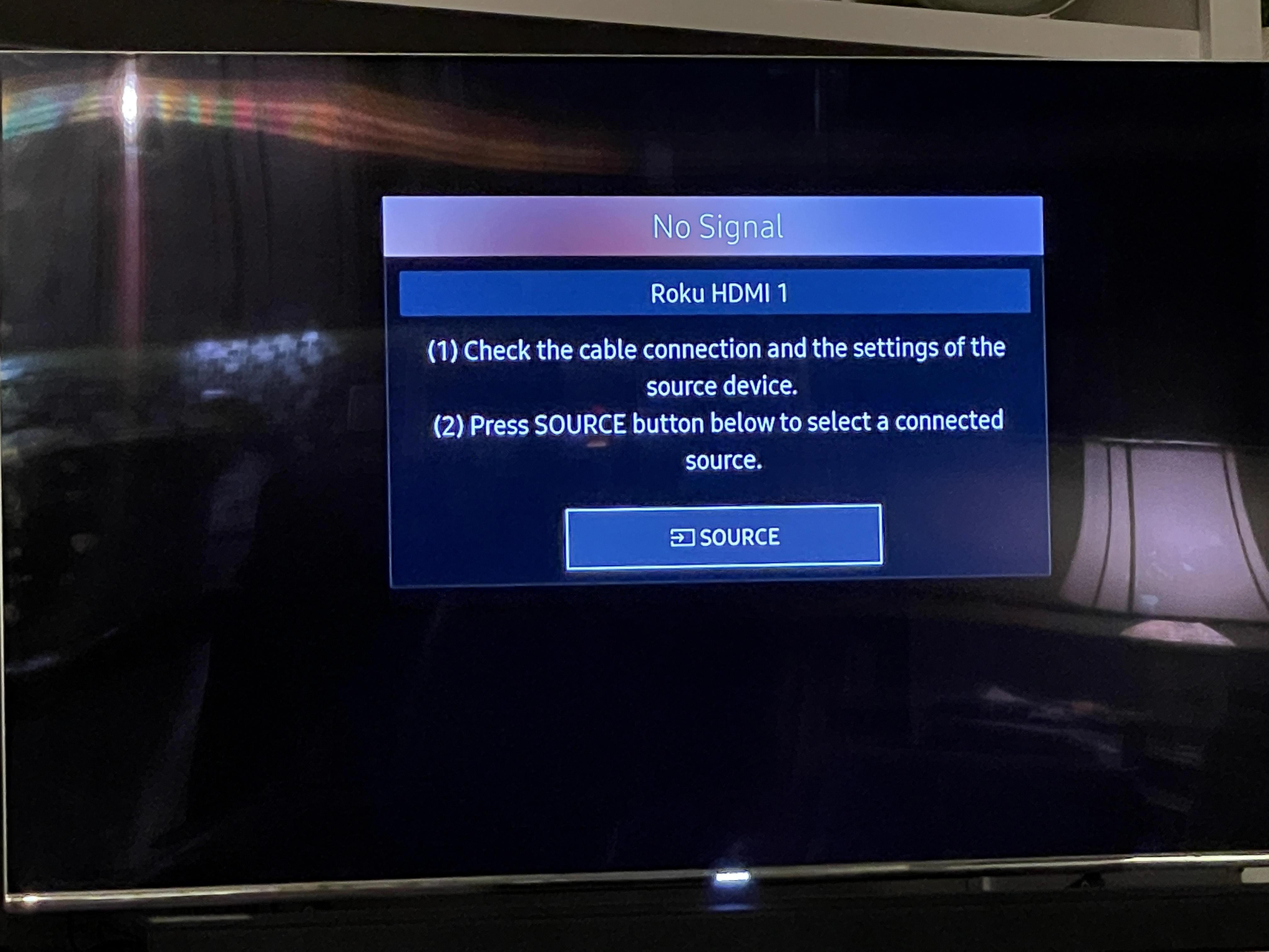 samsung no signal tv
