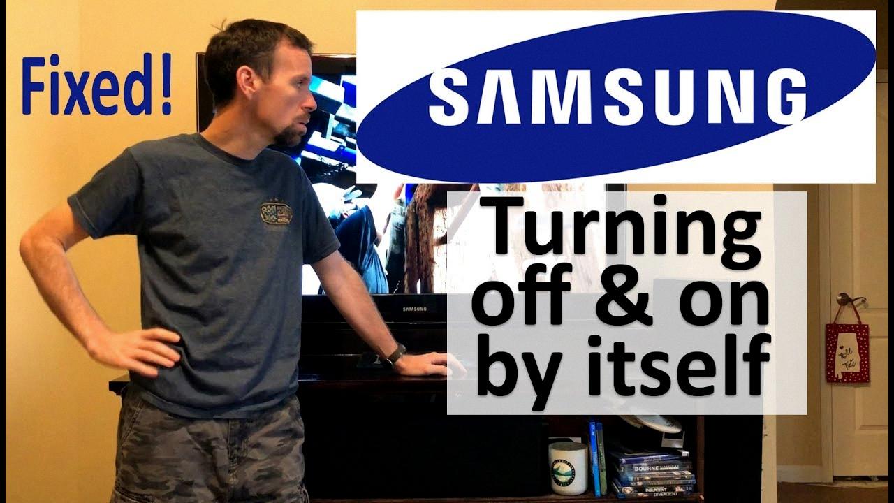 samsung tv turns on by itself