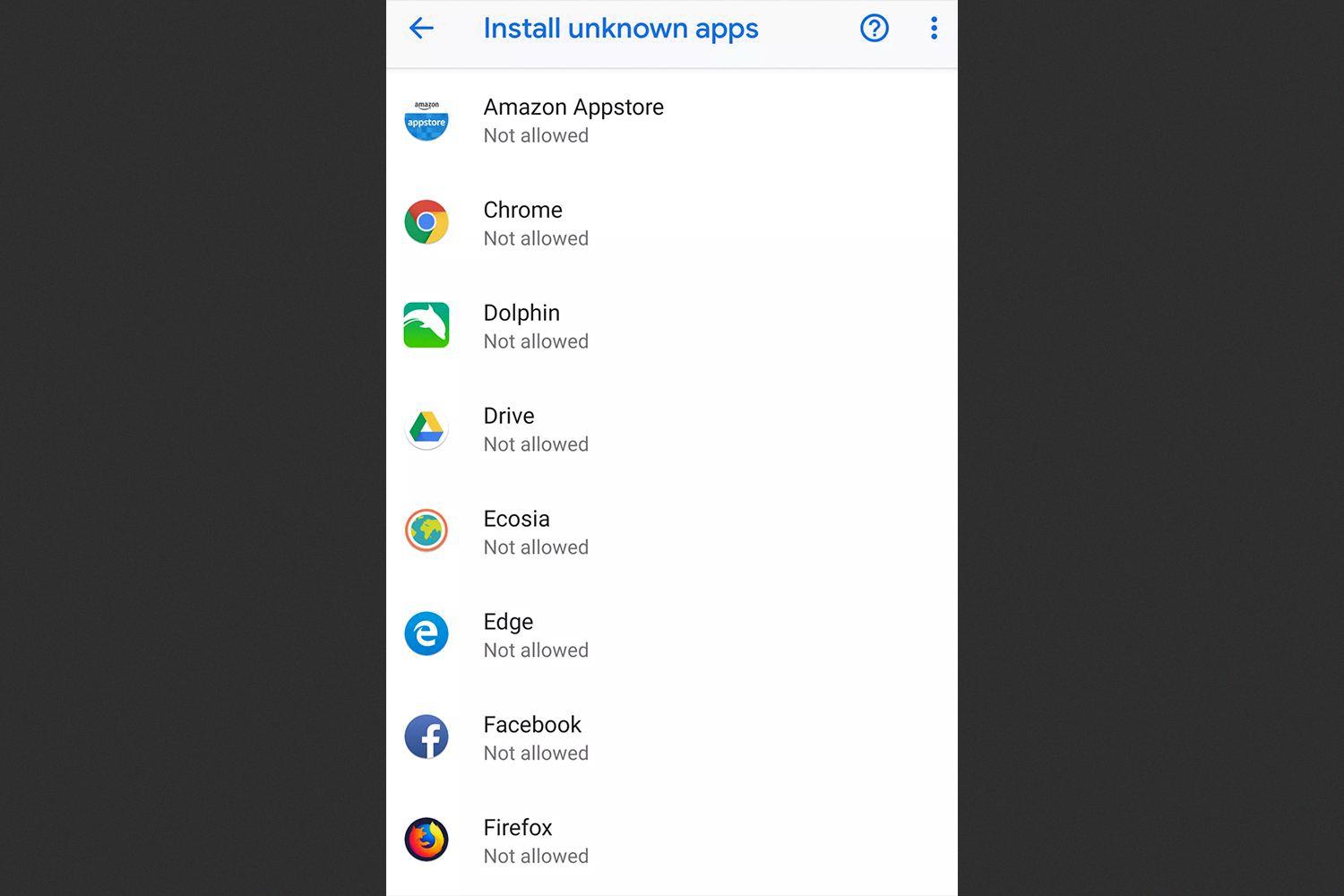 stopping downloads on android