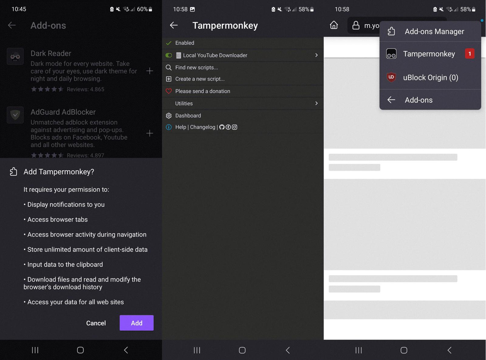 tampermonkey android