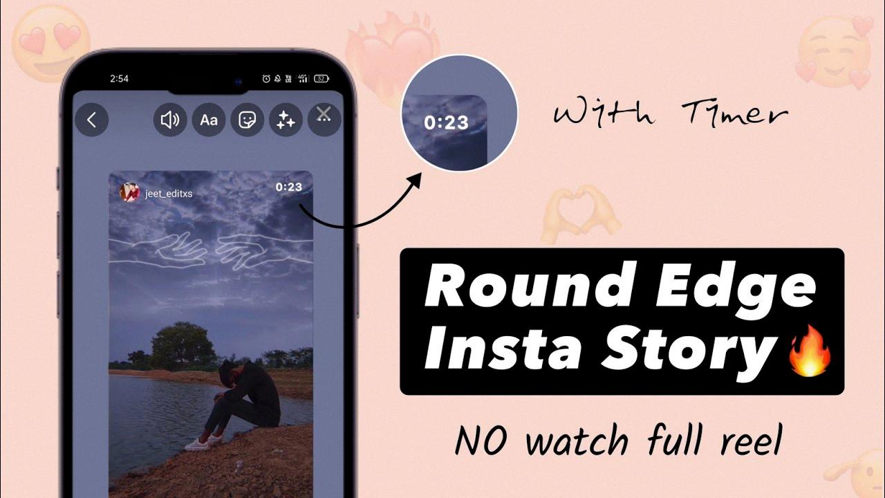 timer on instagram story