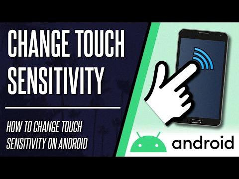 touch sensitivity android