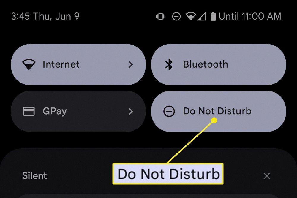 turn off do not disturb while driving android