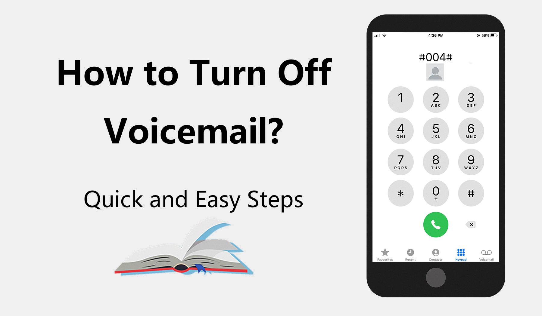 turn off voicemail android