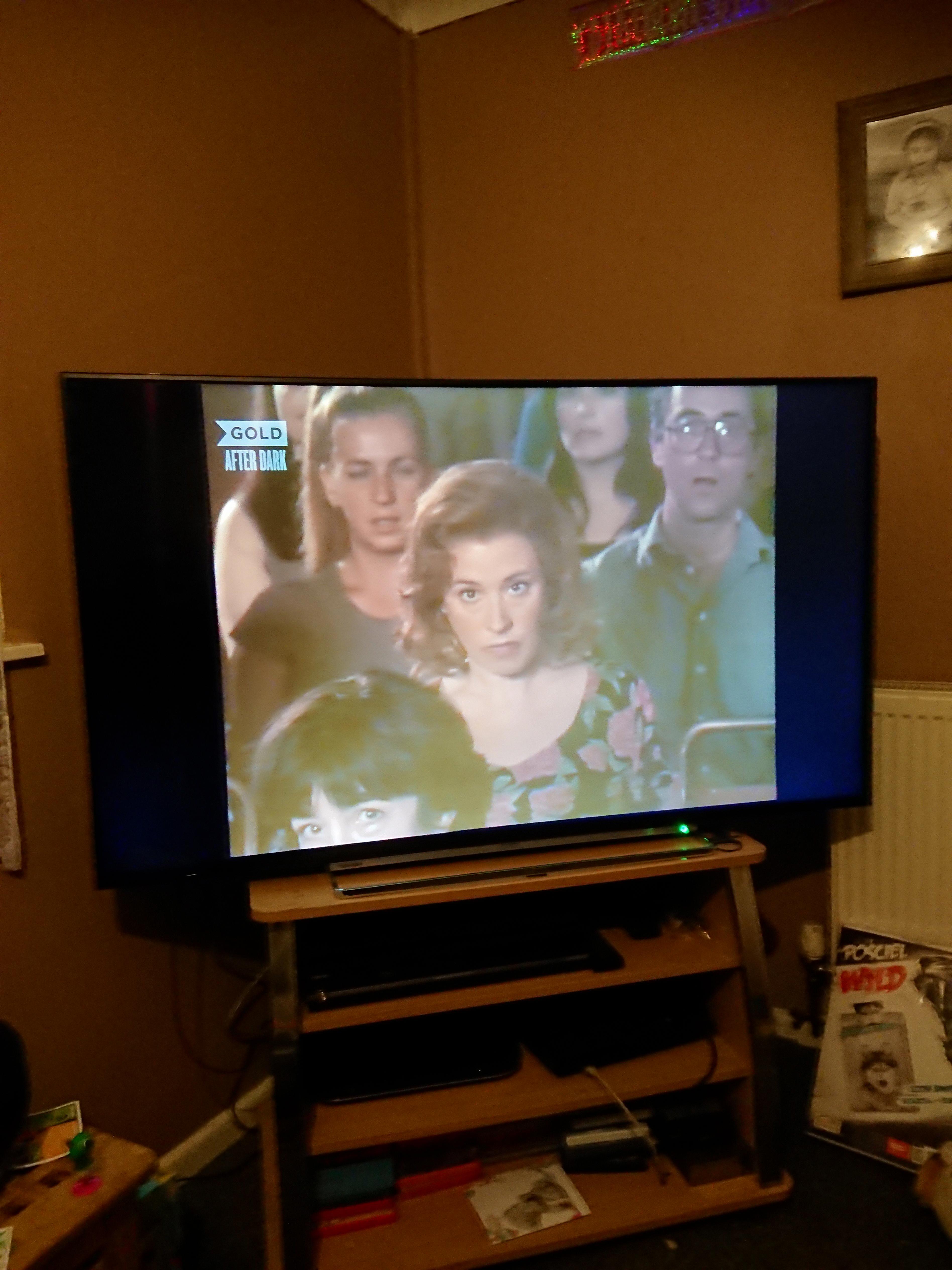 washed out tv picture