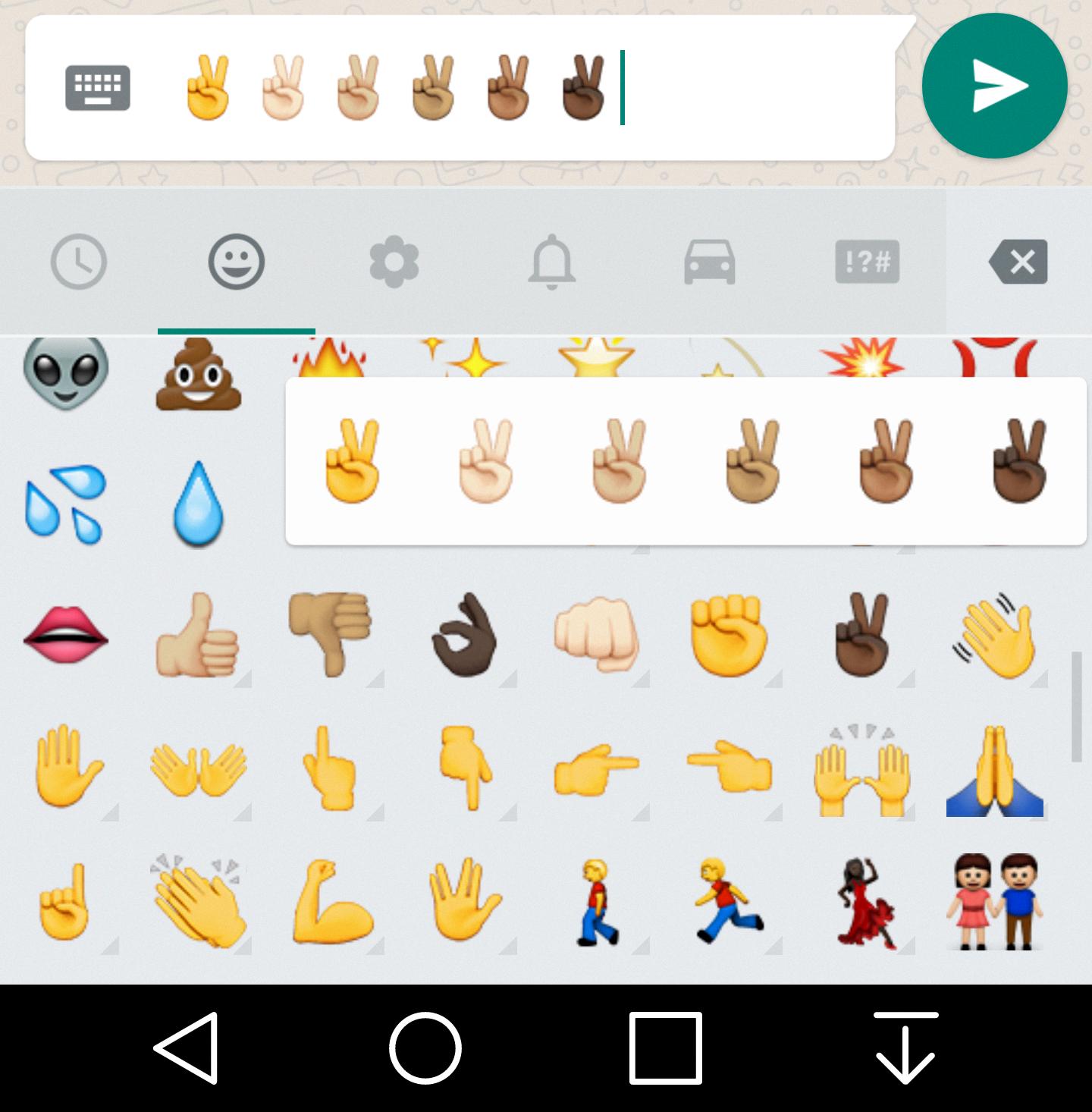 what emoji does android not have