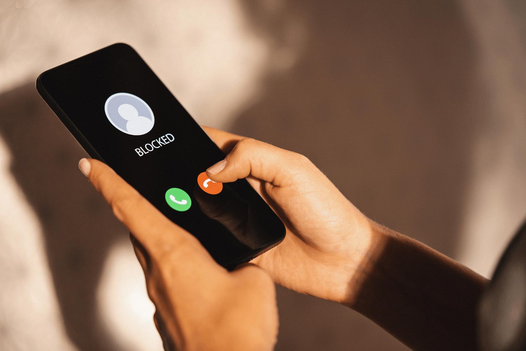 what happens when iphone blocked android